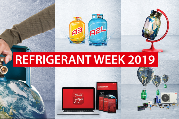 Collage of photos used to promote "Refrigerant Week 2019"