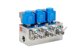 Danfoss VDHT 2/2 way manual bypass directional valve