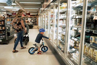 Il supermercato si trasforma in fornitore di calore