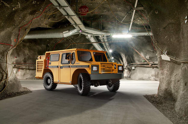 Vollelektrisches MinCa 5.1 Geländefahrzeug