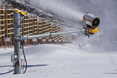 TechnoAlpin’s snow-making plant ensures perfect snow when and where it’s needed