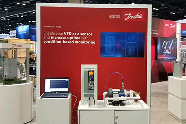 Danfoss booth at AHR 2020