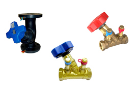 Manual balancing valves