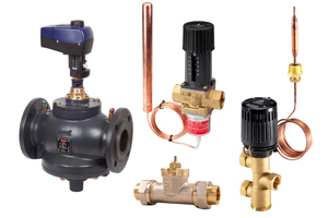 Differential pressure and flow controllers