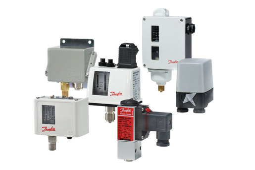 Industrial Pressure Switches Pressure Controls Danfoss