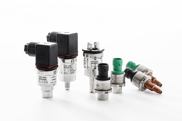 Product group photo of refrigeration pressure transmitters by Danfoss
