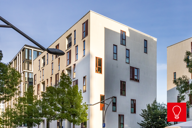 Appartementengebouw in Hamburg, Germany