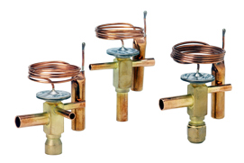 Product photo of the TD 1 thermostatic expansion valves by Danfoss