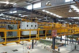 Efficient brake control for Elgi foundry cranes