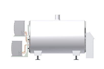 Cisterne per il raffreddamento del latte Danfoss