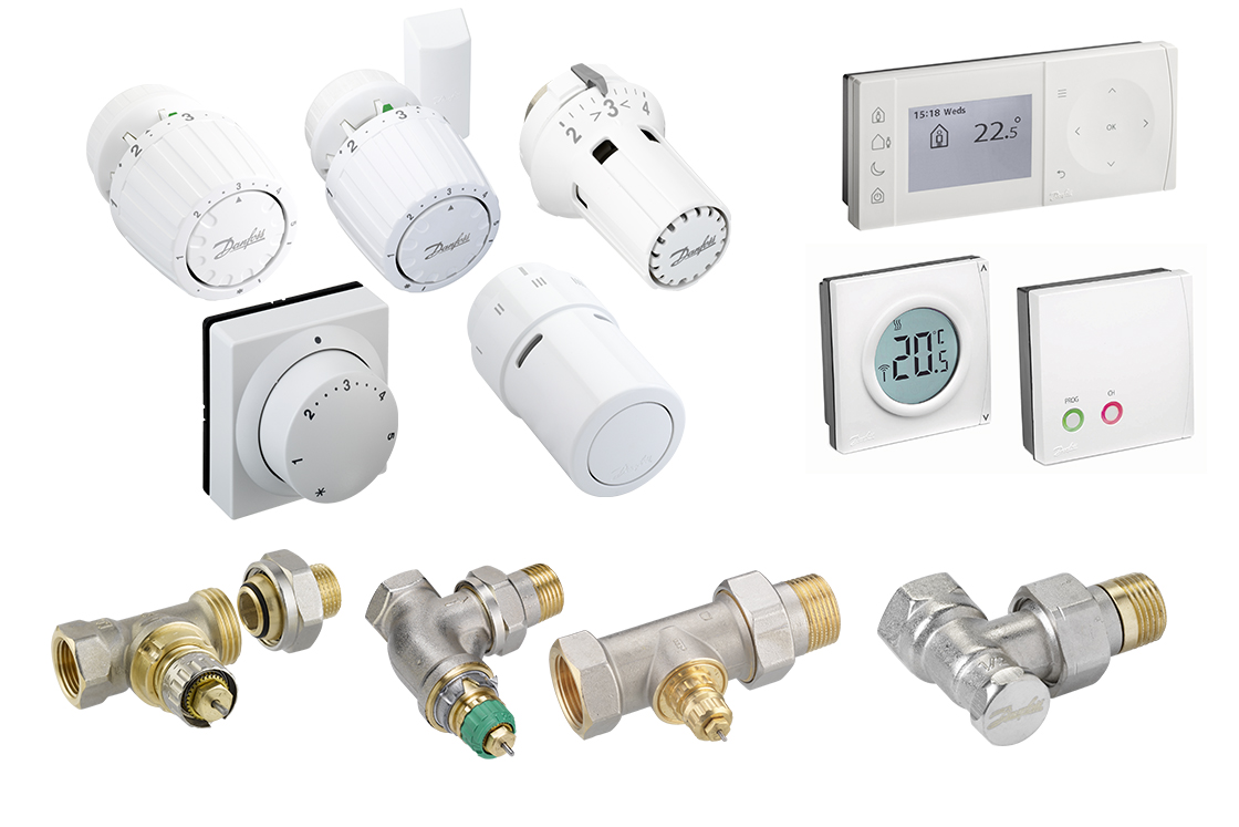 Radiator thermostats, thermostats time controls | Danfoss