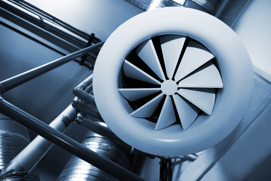 Industrial ventilation, scrubber, fan