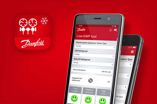Приложение danfoss refrigerant slider как пользоваться