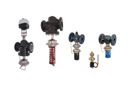 Differenzdruck-, Durchfluss- und Temperaturregler – Danfoss