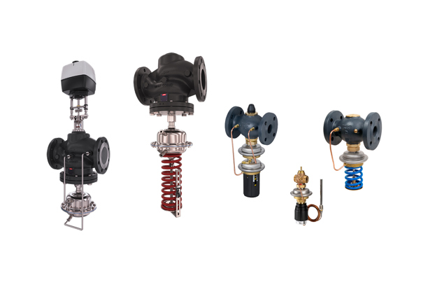 Differenzdruck-, Durchfluss- und Temperaturregler – Danfoss