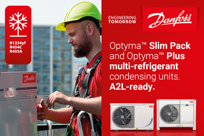 A2L refrigerants in commercial refrigeration Danfoss