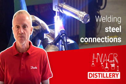 Come saldare gli attacchi in acciaio su una valvola CCMT Light per CO2 | HVACR Distilleria