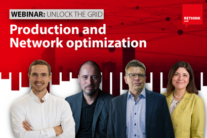 Webinar 1 – Production and network optimisation - Sep 21st 1PM