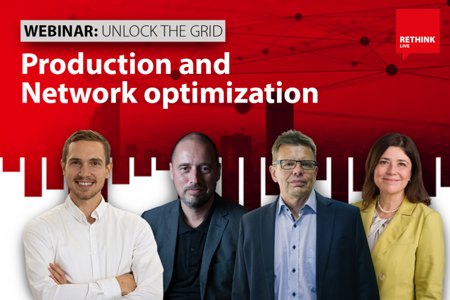 Webinar 1 – Production and network optimisation - Sep 21st 1PM