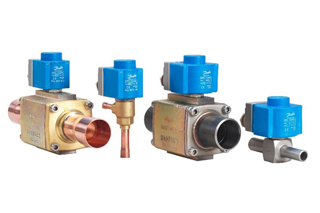 Product photo of the AKVH electric expansion valves by Danfoss