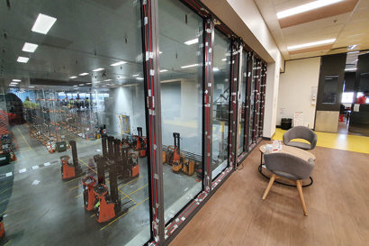 Elektrisk varmesystem til forebyggelse af kondens i Woolworths Distribution Centre