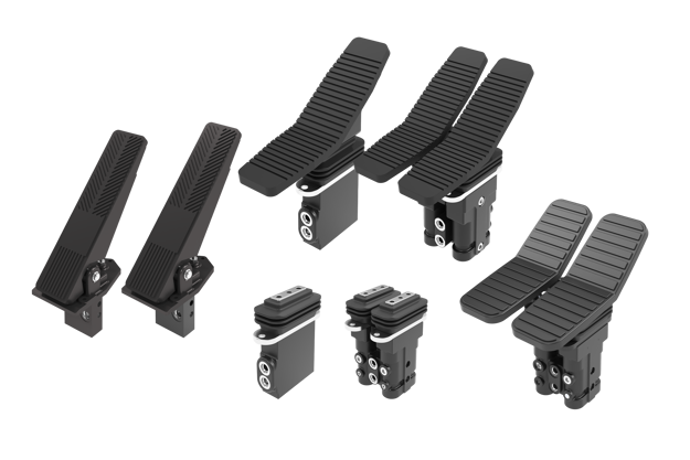 DHRCP hydraulic foot pedals