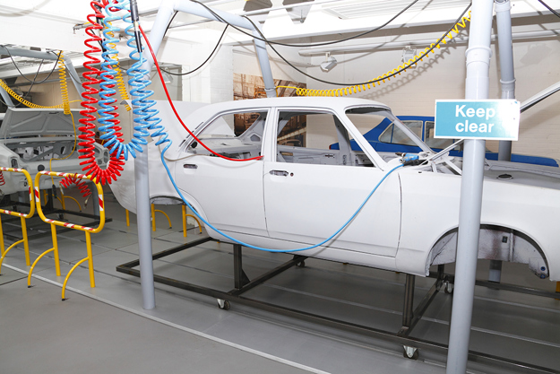 Feuerlöschsysteme für den Automobilbau