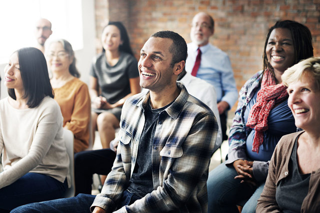 Gruppe von Studenten