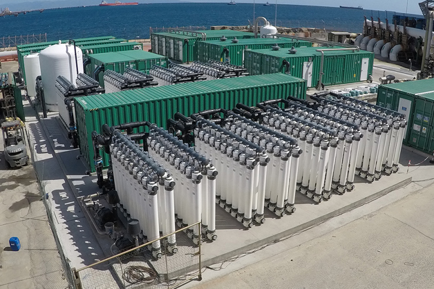 Acciona modular desalination plant - Danfoss