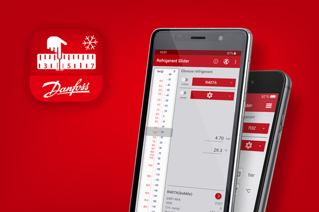 Приложение danfoss refrigerant slider как пользоваться