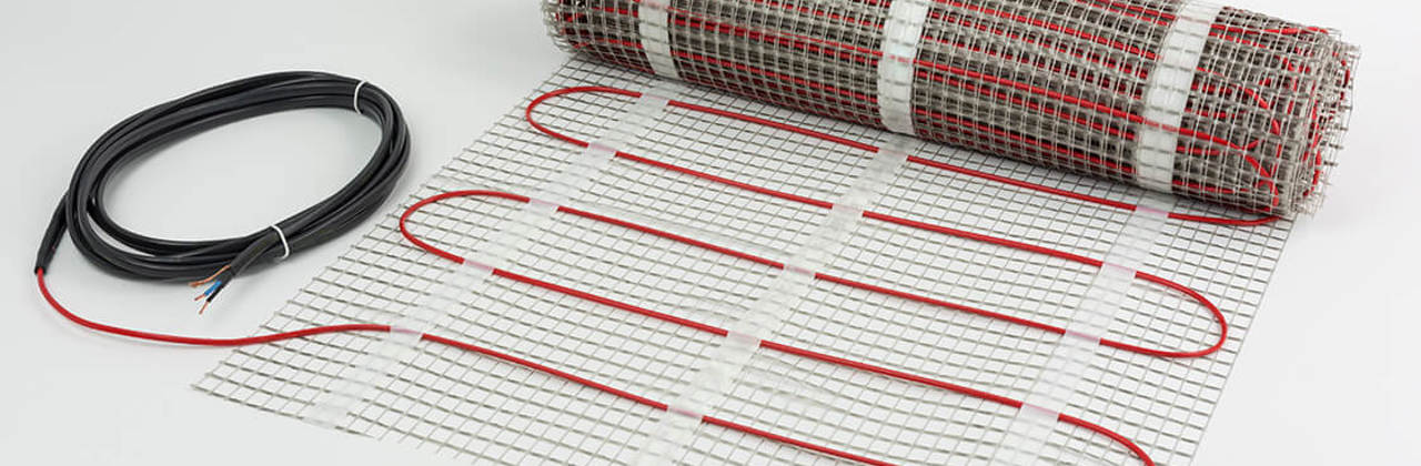 Danfoss thin bed heating mat DTIR 14m heating mats 83030580 thin bed  heating mat