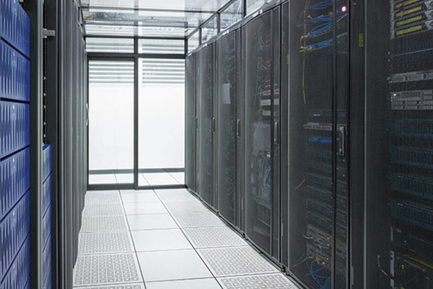 Salle de serveurs du data center