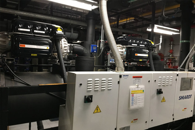 Turbocor compressor in system