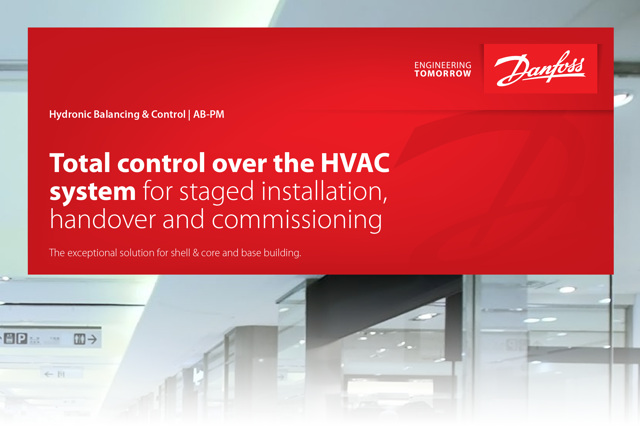 Danfoss AB-PM automatic balancing valves - Application brochure