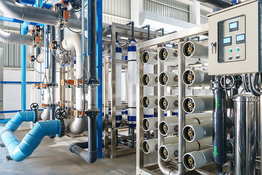 Water management in industrial plants