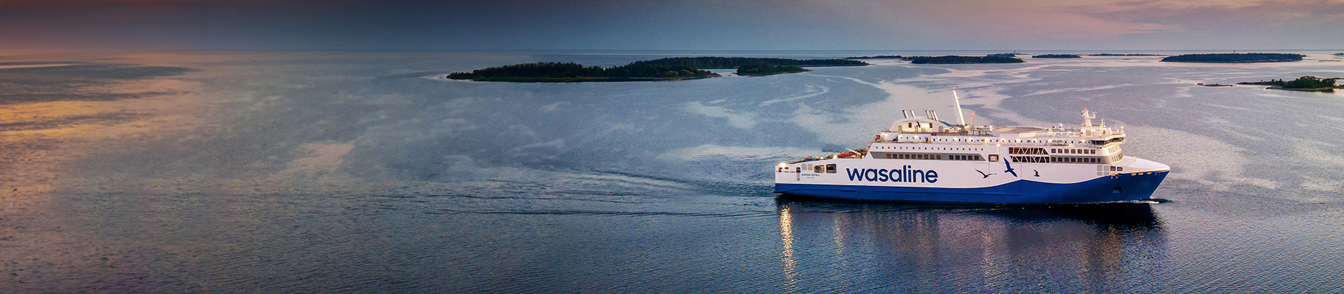 Navegación en ferry híbrido Wasaline RoPax