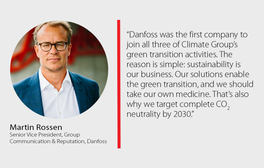 Martin Rossen - highlights regarding Climate Group