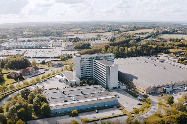 Danfoss headquarters in Nordborg, Denmark