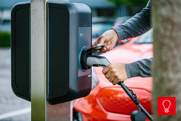 electromobility - car charging station