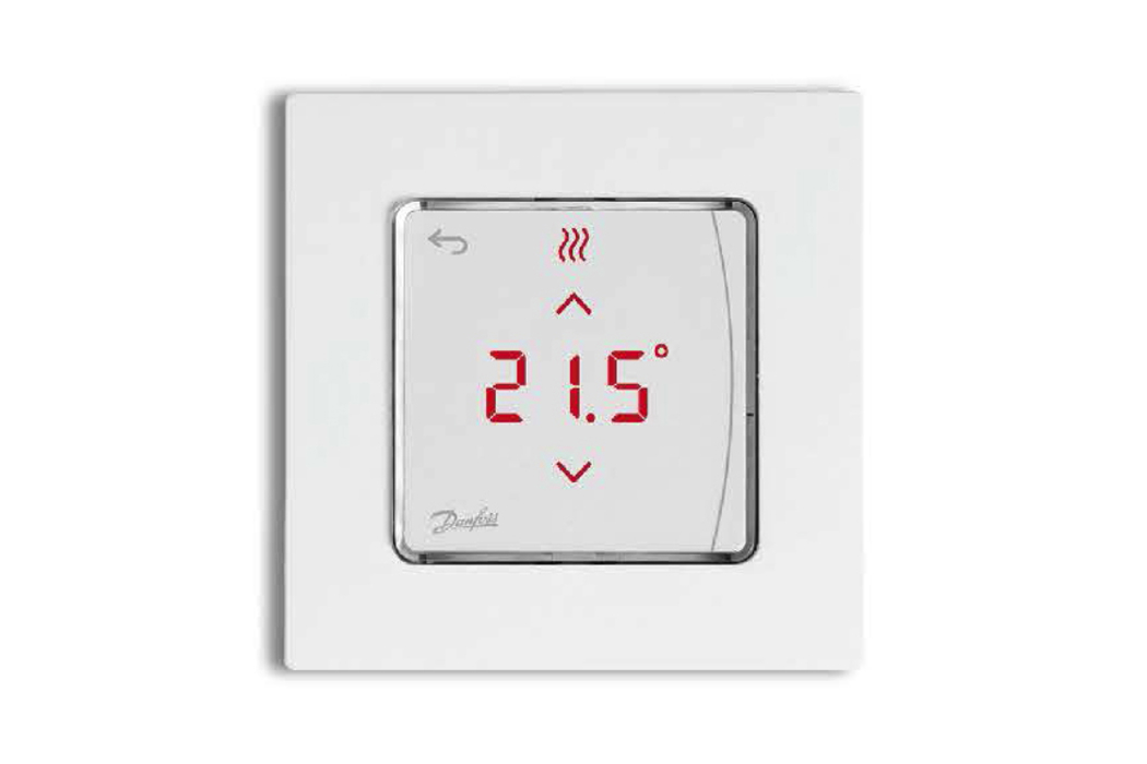 Danfoss Icon2 Thermostat d'ambiance, 24 V intégré, 2 fils