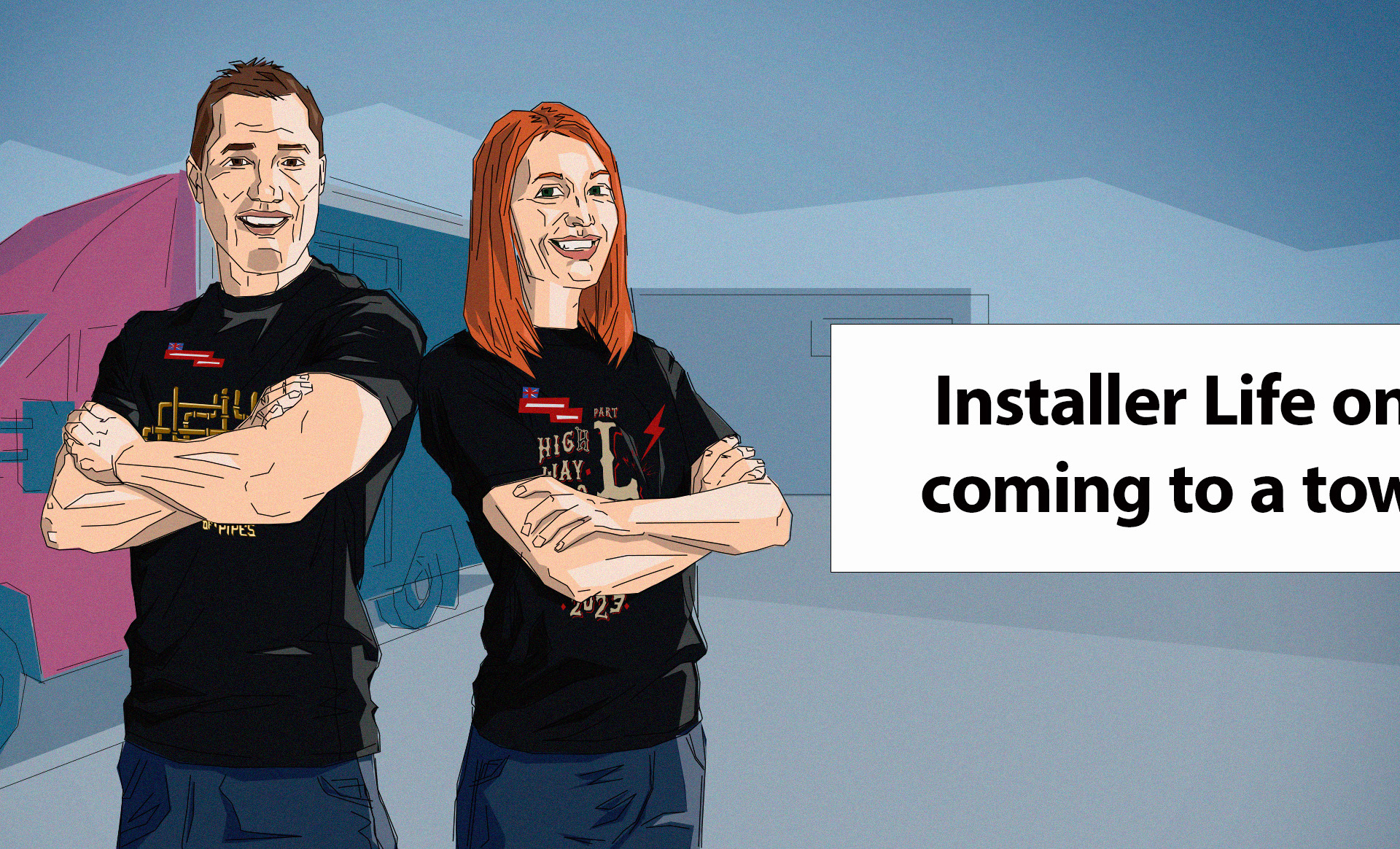 Installer Life illustration