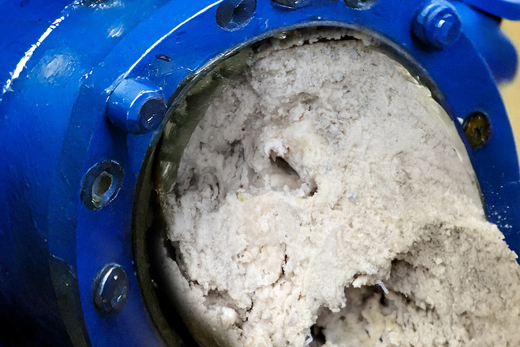 Clogged pump