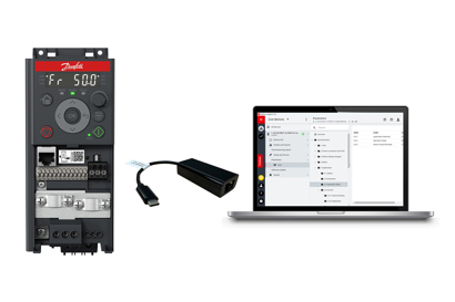 iC2-Micro разом з USB-C та ноутбуком