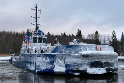 Verbesserung der Schiffsnavigation im Winterhalbjahr