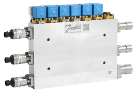 Product photo of the Danfoss Multi Ejector Solution for transcritical CO2 systems
