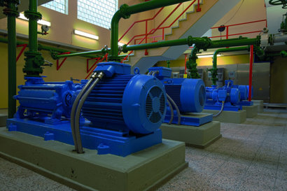 Les solutions d'entraînement VLT® AQUA de Danfoss assurent un fonctionnement fiable de l'usine.