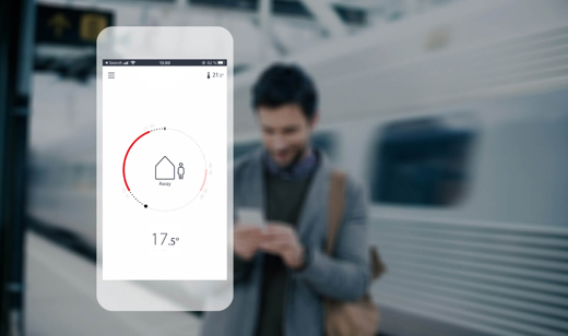 Tête thermostatique programmable smartphone Danfoss