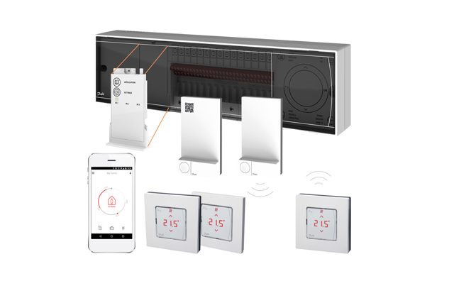 Toplovodno talno ogrevanje