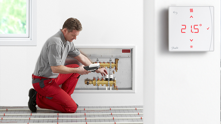 Розумне опалення та охолодження від Danfoss
