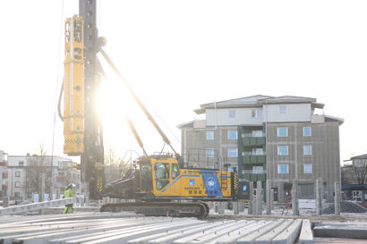 Delivering the world's first fully-electric pile driving rig